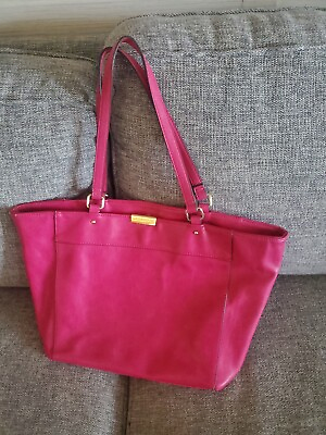 #ad liz claiborne Pink Handbag Tote