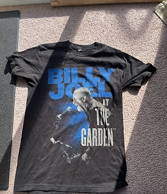 #ad VINTAGE BAND BILLY JOEL T SHIRT MSG 2014 SIZE M