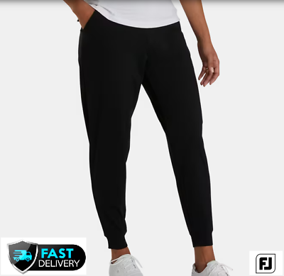 #ad FootJoy Ladies Womens Lightweight Jogger Golf Pants Black Style 23245
