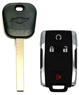 #ad Chevrolet 2014 2019 B119 Transponder key Remote Fob M3N 32337100 USA Seller A