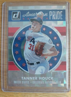 #ad Tanner Houck 2017 Donruss American Pride. Silver Parallel. #265 999. Usa...