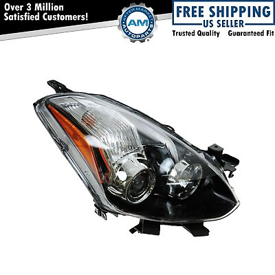 #ad Right Headlight Assembly Halogen For 2010 2013 Nissan Altima NI2503191