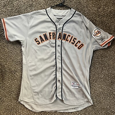 #ad San Francisco Giants authentic jersey Andrew McCutchen Majestic Flex Size 52
