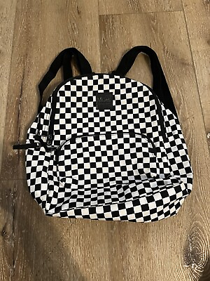 #ad Vans Off the Wall Got This Mini Backpack Black White Checkerboard Small Skate