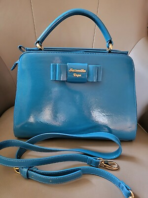 women#x27;s bags handbags Samantha Vega patent leather New still good condition.