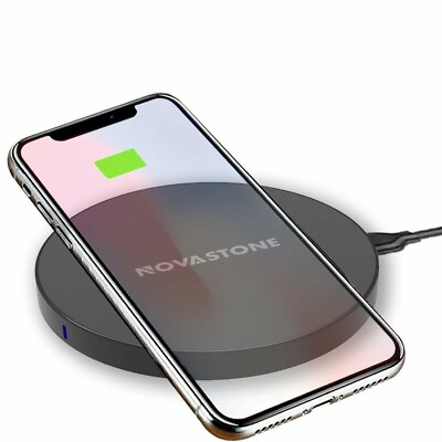 #ad Wireless Charger 10W Fast Charging Pad Qi Wireless Fast Charging NEW Free Ship