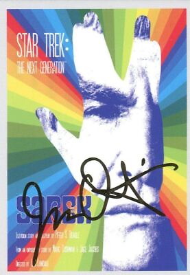 #ad Star Trek TNG Portfolio Prints Juan Ortiz Gold Parallel Card #71 018 125