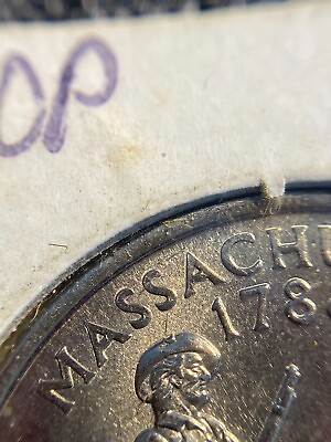 #ad error coin coins us quarter 2000 massachusetts #2
