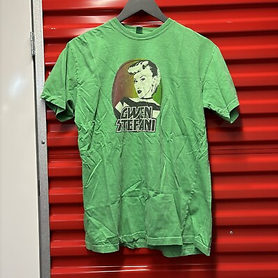 #ad Gwen Stefani Green Shirt S.