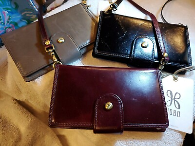 #ad Hobo Apollo Leather Wallet Handbag NWT $98