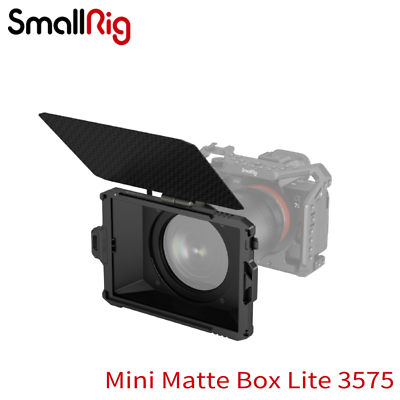 #ad SmallRig Mini Matte Box Lite with Top Flag for DSLRs and Mirrorless Cameras 3575