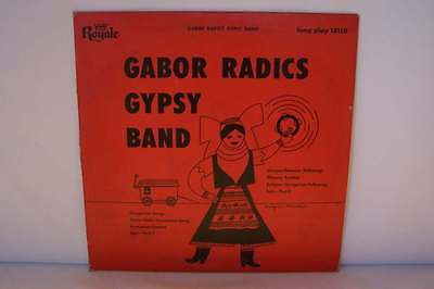 #ad Gabor Radics Gypsy Band LP 10quot; Vinyl Record Album 18110