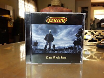 #ad Pure Rock Fury by Clutch CD Mar 2001 Atlantic . Like New Condition