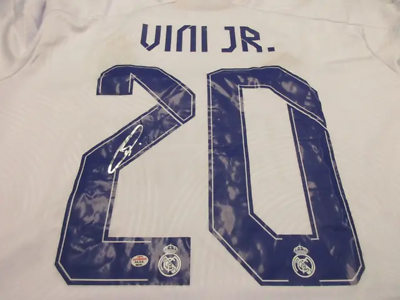#ad Vinicius Junior signed autographed soccer jersey PAAS COA 761