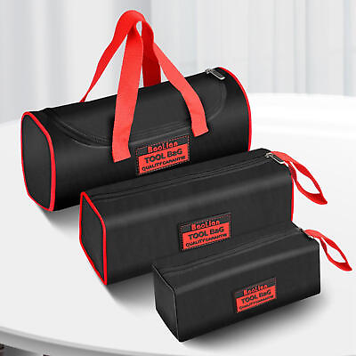 #ad Canvas Tool Bag Canvas Heavy Duty Handbag Portable Electrician Tool Pocket Bag