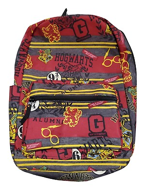 #ad Harry Potter 9 3 4 Alumni Hogwarts School Backpack Book Bag Wizardry