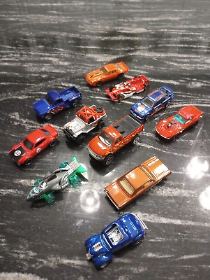 #ad Hot Wheels Loose Lot Of 11 Cars Various Years Malaysia Gas Monkey