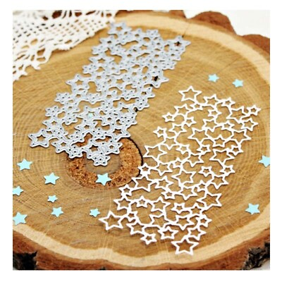 #ad Star Background Frame Metal Cutting Dies Stencil Scrapbooking Embossing Template