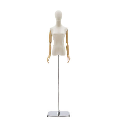#ad Female Mannequin Torso Dress Form Portable Display Mannequin Portable convenient