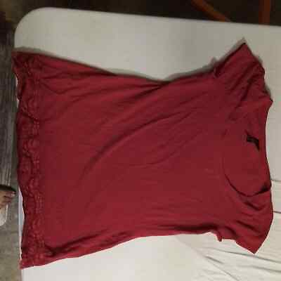 #ad Scarlett Large Red T Shirt