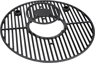 #ad Cast Iron Round Cooking Grid Grate for Akorn Kamado Ceramic Grill Pit Boss K24