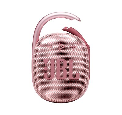 #ad JBL Clip 4 Pink Portable Bluetooth Speaker Open Box Damage Box