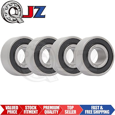 #ad Qty.4 New 2202 2RS Self Aligning Ball Bearing 15mm Bore x 35mm OD x 14mm W