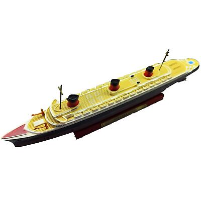 #ad 1 1250 Alloy Diecast Normandie Cruise Ship Boat Model Display Gift Model r