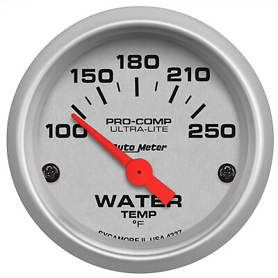#ad AutoMeter 4337 Ultra Lite Electric Water Temperature Gauge