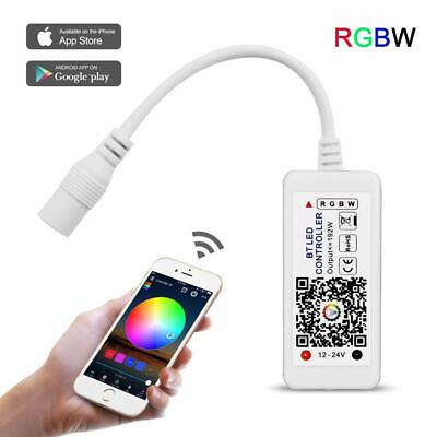 #ad DC12 24V Mini LED RGBW Strip Bluetooth Controller for IOS Android Smart phone