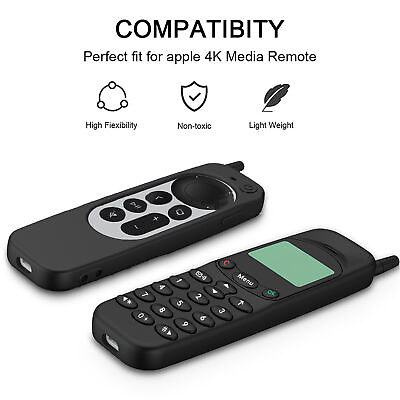 #ad Silicone Anti Drop Protective Sleeve Cover for 2021 TV 4K Remote Controller