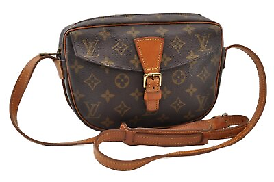 Authentic Louis Vuitton Monogram Jeune Fille PM M51227 Shoulder Cross Bag 6260G