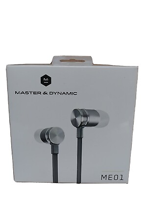 #ad Master amp; Dynamic ME01 High Performance In Ear Headphone with Inline Mic GUNMETAL
