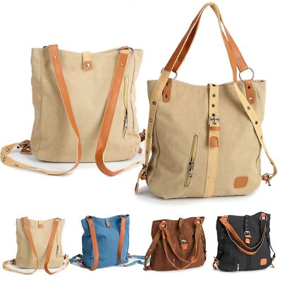 Womens Big Size Shoulder Bag Large Handbag Office Ladies Real Leather Tote Bags $13.96