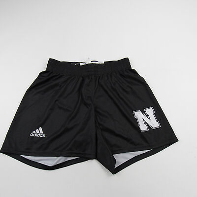 #ad Nebraska Cornhuskers adidas Athletic Shorts Men#x27;s Black New