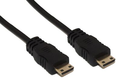 #ad 1.5ft HIGH SPEED Mini HDMI to Mini HDMI w Ethernet 30 AWG Cable