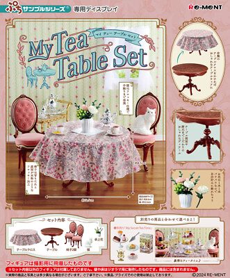 #ad Re Ment Rement Miniature Dollhouse Decoration My Tea Table Secret Tea Time Set