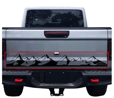 #ad Graphics Vinyl Moutain Decal Tail Gate Car Sticker For Jeep Gladiator 2017 2021