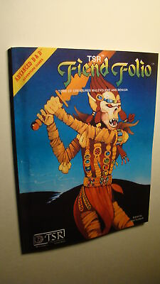 #ad FIEND FOLIO DUNGEONS amp; DRAGONS *NEW NM MT 9.8 NEW* MONSTER MANUAL SOFT