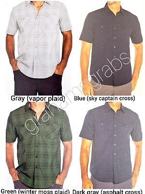 #ad ORVIS Mens Short Sleeve WOVEN TECH Shirt UPF 30 QUICK DRY M L XL COLOR CHOICE