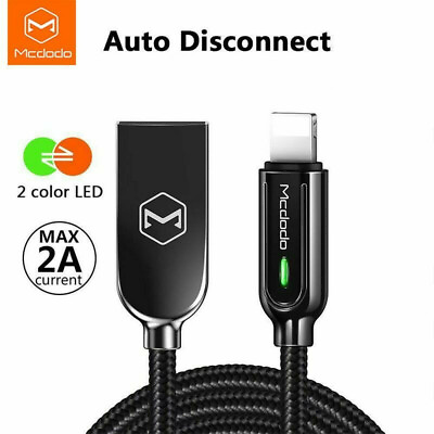 #ad Mcdodo Original Cables Auto Disconnect 3A Fast Charging Usb Cable for Iphone 13