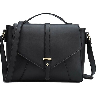 Women#x27;s Bags médium sized cross... handbags Black .
