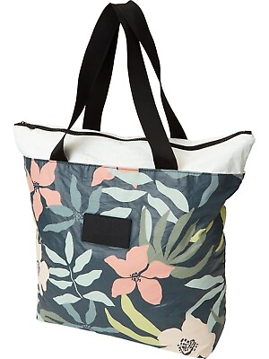 #ad NWT Aloha Zipper Tote Bag Flora