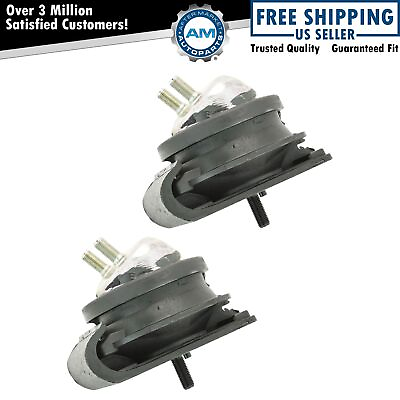 #ad New Front Engine Motor Mount Pair Set 2 Left LH RH Right For Xterra Frontier 3.3