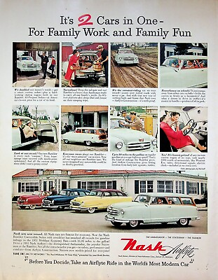 #ad 1951 Nash Ambassador Stateman amp; Rambler Automobile Car Vintage 50s Print Ad