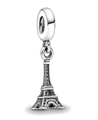 #ad Tour Eiffel Paris Charm Pendant 925 Sterling Silver NEW.