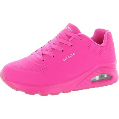 #ad Skechers Girls Night Shades Pink Athletic and Training Shoes Sneakers BHFO 7383