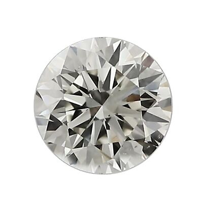 #ad IGI Certified 0.6ct K VS2 Clarity Round Cut Loose Lab Grown CVD Diamond For Gift