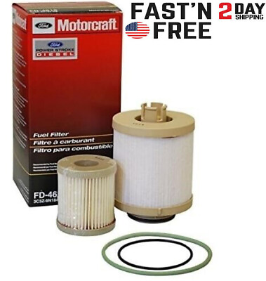 #ad OEM FD 4616 For 03 07 Ford Motorcraft 6.0L Powerstroke Diesel Oil Fuel Filter