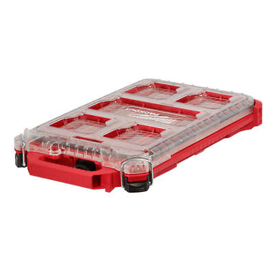 #ad Milwaukee 48 22 8436 5 Compartment PACKOUT Compact Low Profile Tool Organizer